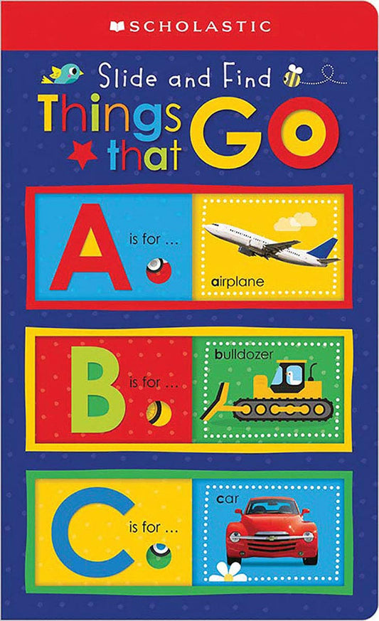 ABC Things That Go: Scholastic Early Learners (Slide and Find) - 4247