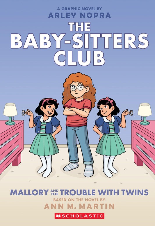 Mallory and the Trouble with Twins: A Graphic Novel (The Baby-sitters Club #17) (The Baby-Sitters Club Graphix)