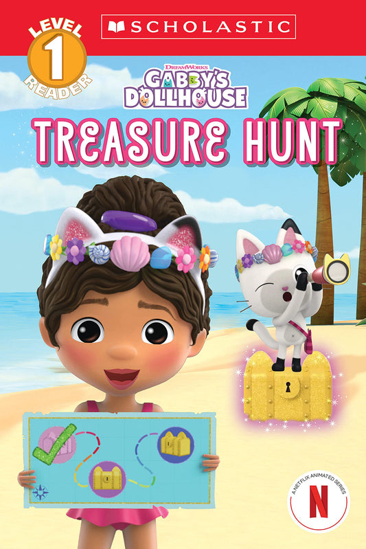 Treasure Hunt (Gabby's Dollhouse: Scholastic Reader, Level 1 #3) - 2589