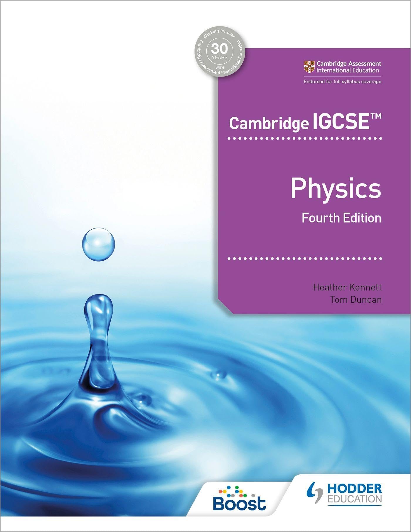 Cambridge IGCSE™ Physics 4th edition: Hodder Education Group