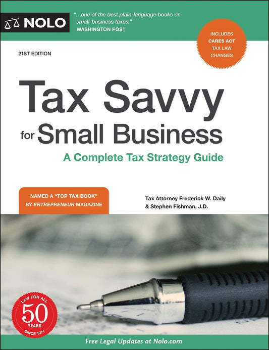 Tax Savvy for Small Business: A Complete Tax Strategy Guide - 52