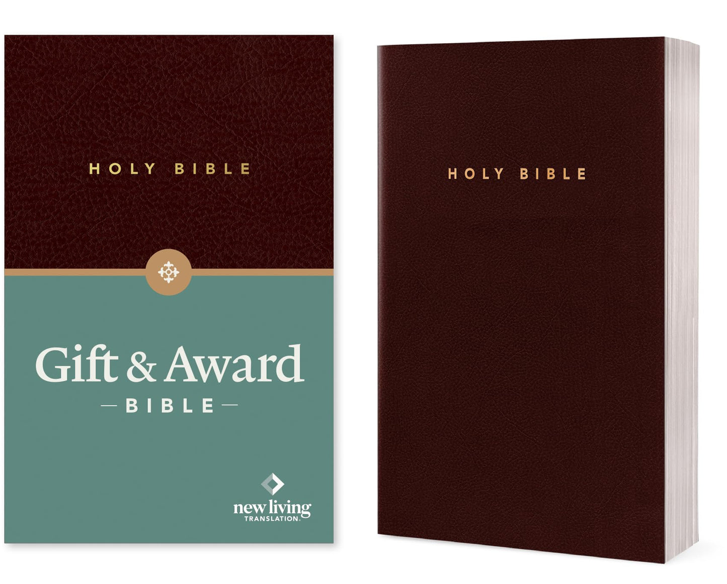 Gift and Award Bible NLT (Imitation Leather, Burgundy/maroon, Red Letter) (Gift and Award Bible: New Living Translation-2)