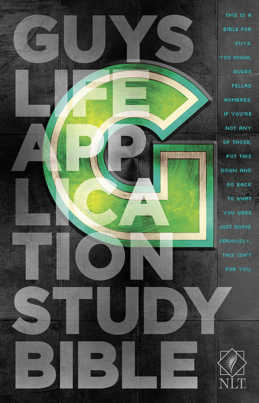 NLT Guys Life Application Study Bible (Softcover) - 3545