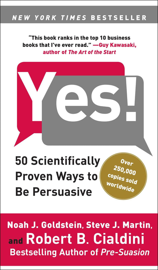 Yes!: 50 Scientifically Proven Ways to Be Persuasive - 6512