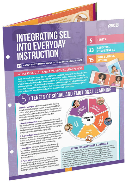 Integrating SEL into Everyday Instruction (Quick Reference Guide) - 2636