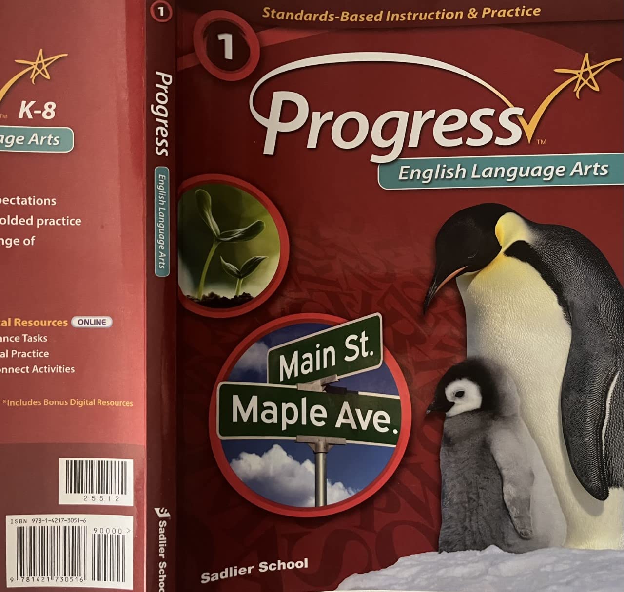Progress English Language Arts Student Worktext Grade 1.