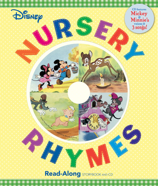 Disney Nursery Rhymes ReadAlong Storybook and CD - 8933
