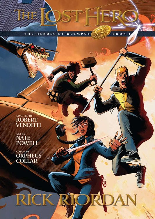 Heroes of Olympus, Book One: Lost Hero: The Graphic Novel, The-Heroes of Olympus, Book One - 4823