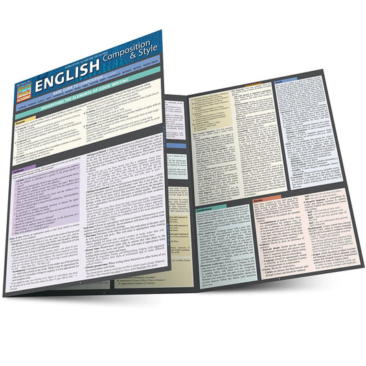 English Composition & Style: a QuickStudy Laminated Reference Guide (QuickStudy Academic) - 6058