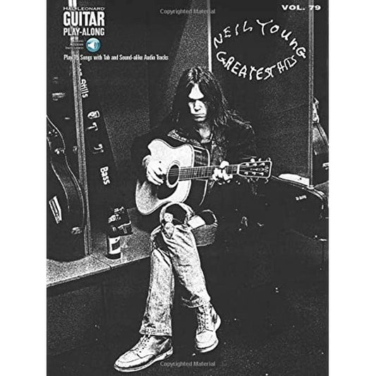 Neil Young Greatest Hits - Guitar Play Along Volume 79 | 15 Iconic Neil Young Sheet Music for Guitar Players | Tablature, Audio Tracks, and Play-Along | Perfect Guitar Songbook for Rock Enthusiasts