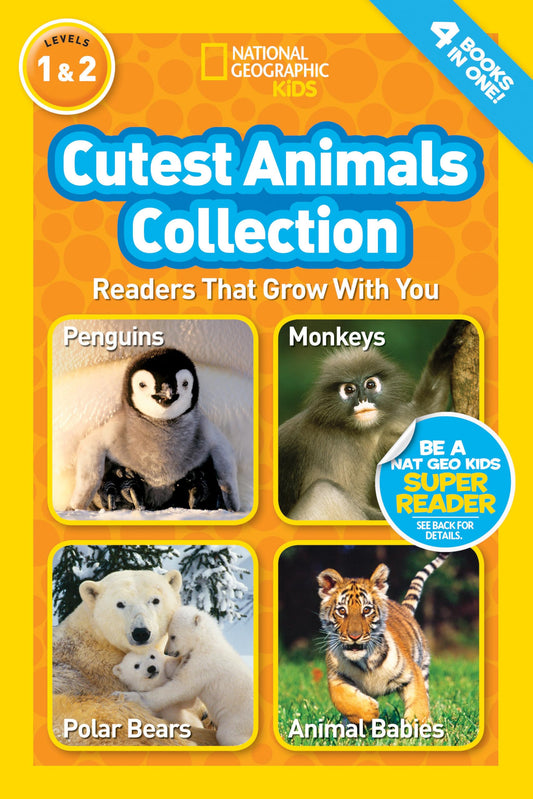 Cutest Animals Collection (National Geographic Kids Readers, Levels 1 & 2): Readers That Grow With You - 2534