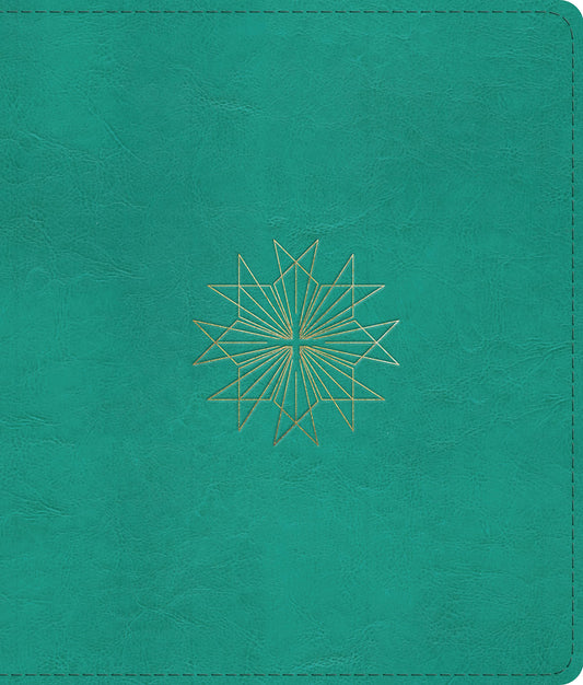 ESV Journaling Bible (TruTone, Teal, Resplendent Cross Design)