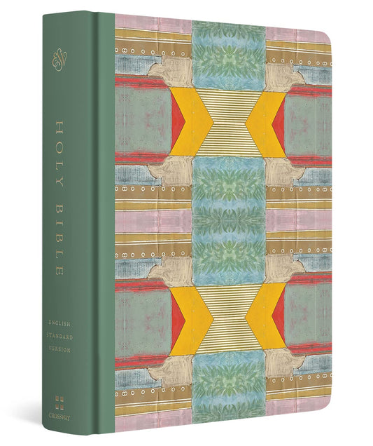 ESV Single Column Journaling Bible, Artist Series (Cloth over Board, Jessica Dennis Bush, Trellis): Holy Bible, English Standard Version - 8940
