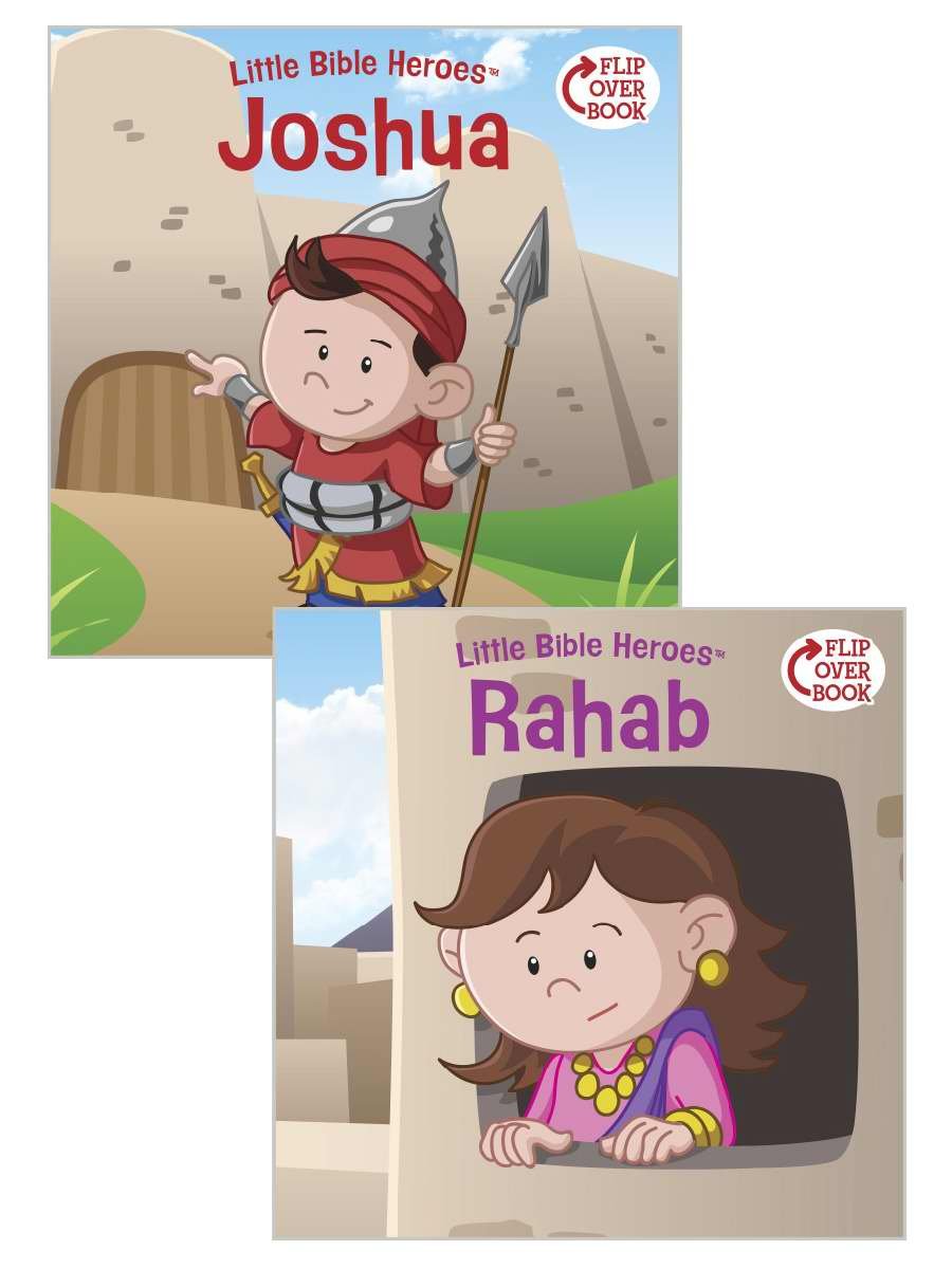 Joshua/Rahab Flip-Over Book (Little Bible Heroes™) - 1616