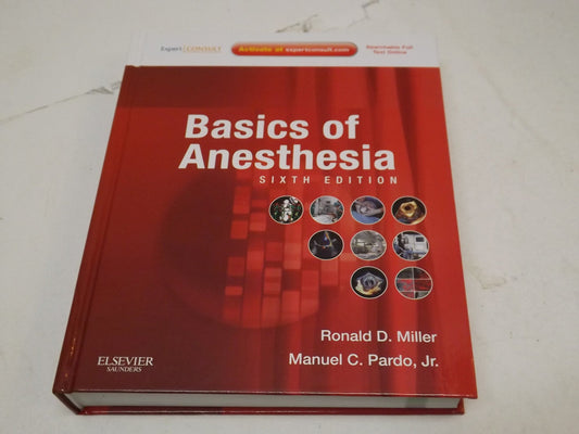 Basics of Anesthesia (Expert Consult Title: Online + Print) - 3530