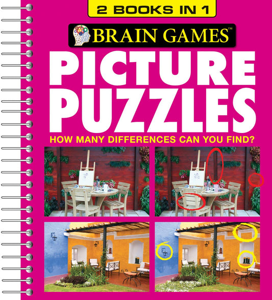 Brain Games - Picture Puzzles: 2 books in 1