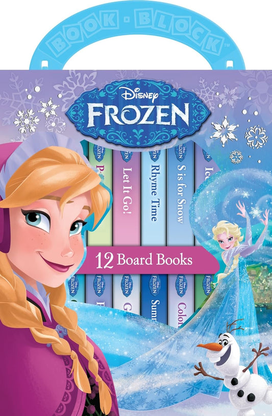 Disney Frozen - My First Library Board Book Block 12-Book Set - PI Kids - 292