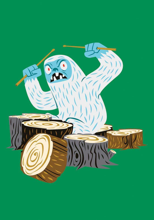 GAMAGO Yeti Journal (Illustrated Yeti Notebook, Stationery Gift for Yeti Fans)