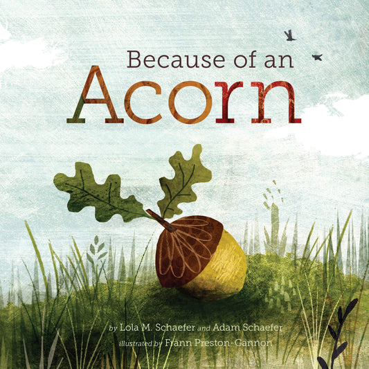 Because of an Acorn: (Nature Autumn Books for Children, Picture Books about Acorn Trees) (NRDC) - 1474