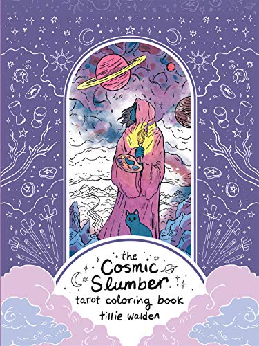 Cosmic Slumber Tarot Coloring Book - 9499
