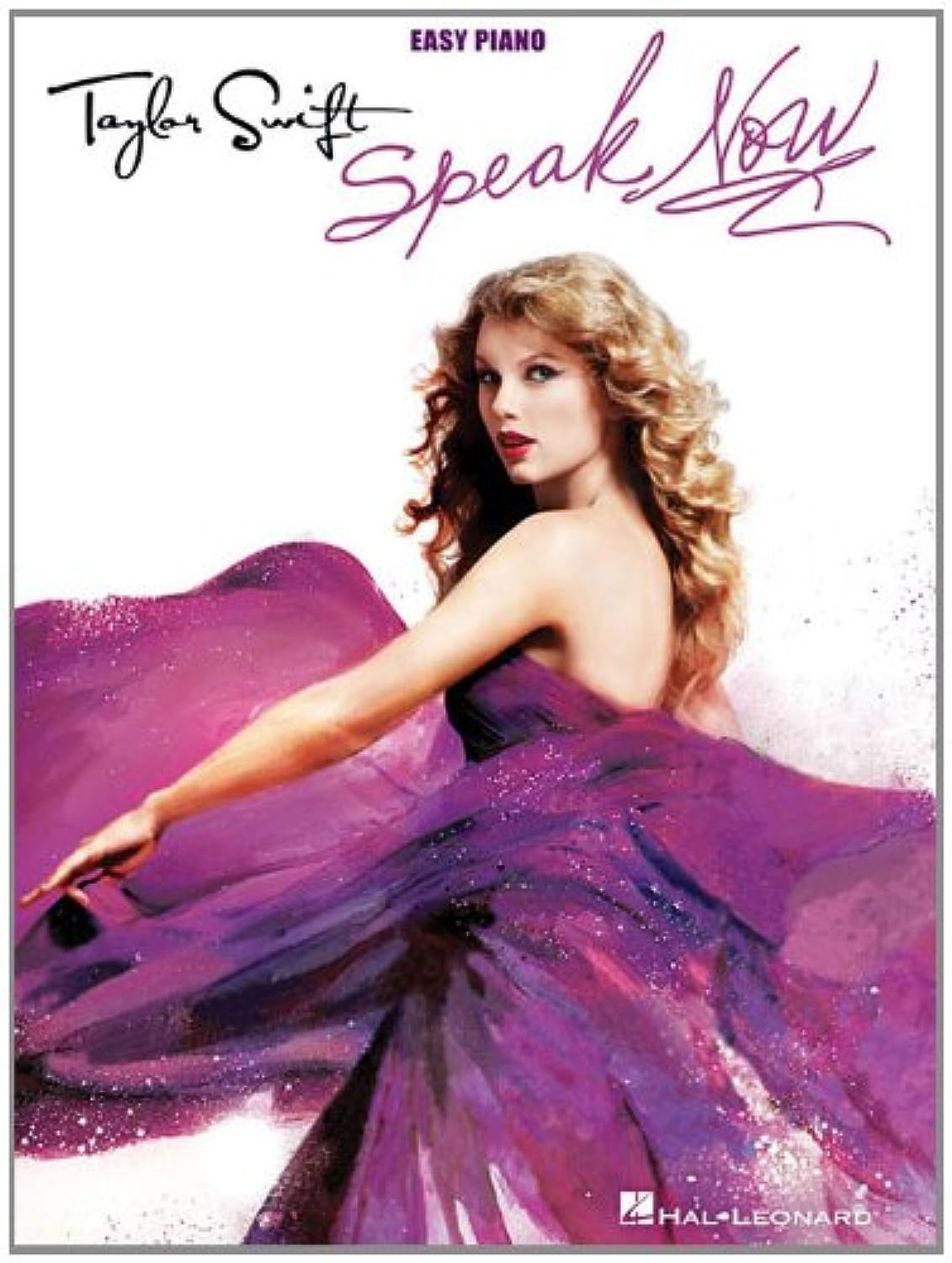 Taylor Swift Speak Now Easy Piano Songbook | 14 Songs Including Mine, Back to December and Enchanted | Hal Leonard Sheet Music with Lyrics for Beginners