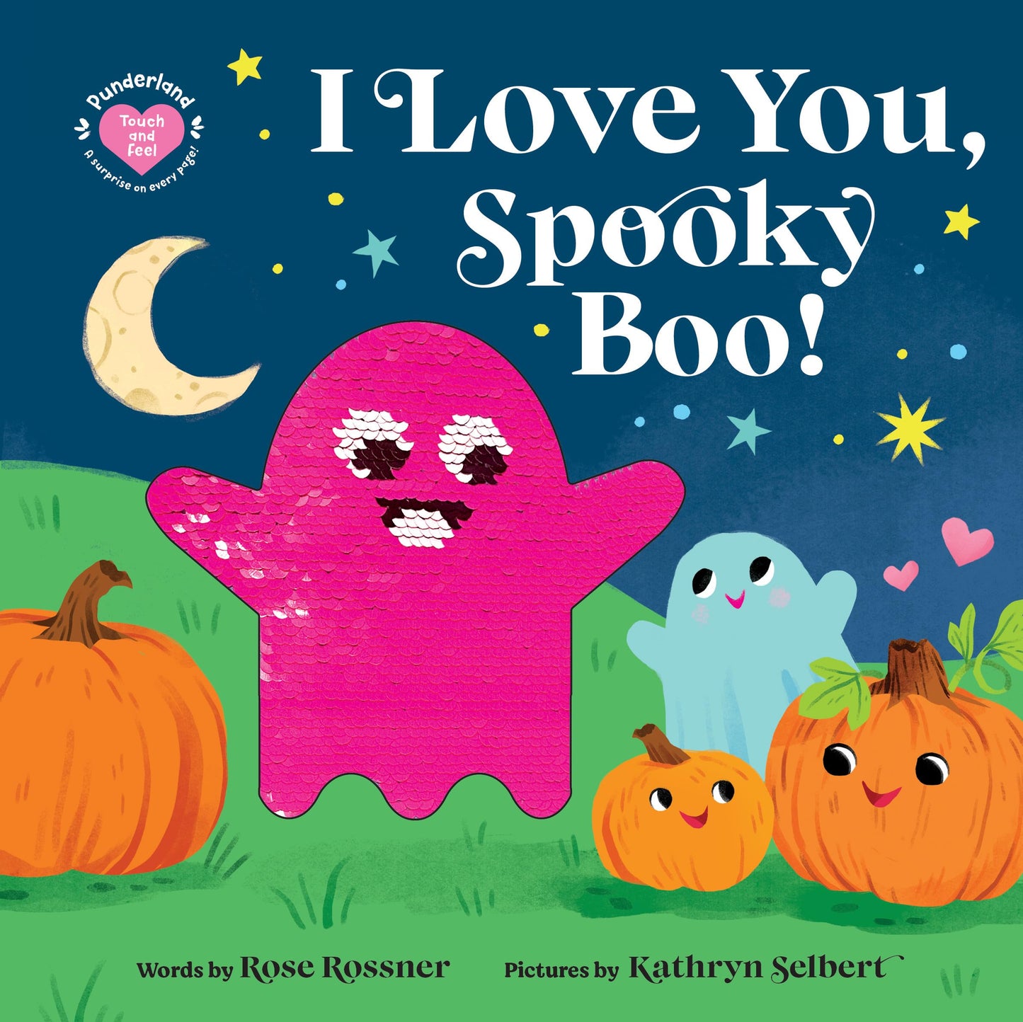 I Love You, Spooky Boo!: A Halloween Sensory Board Book with Mirror (Punderland)