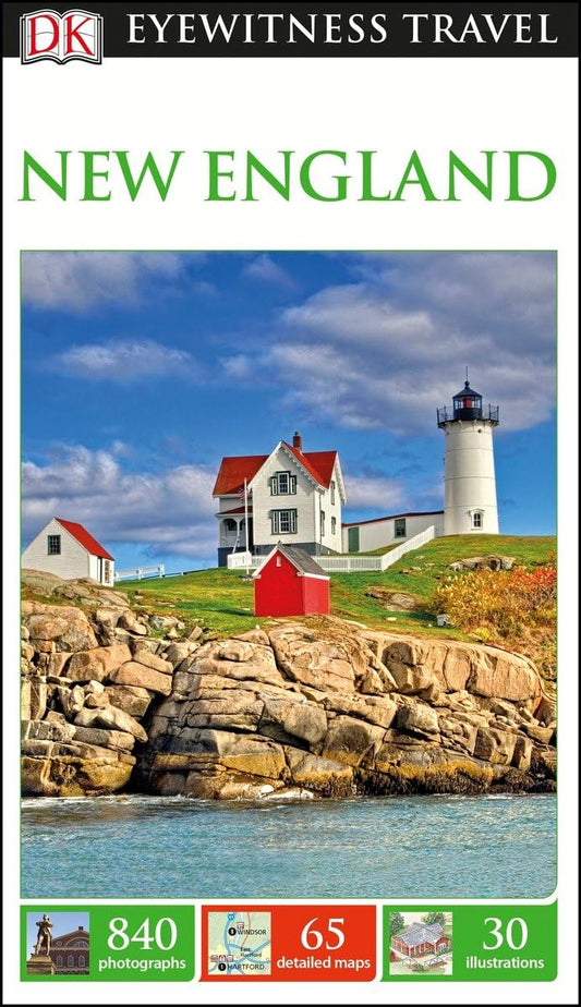 DK Eyewitness Travel Guide New England
