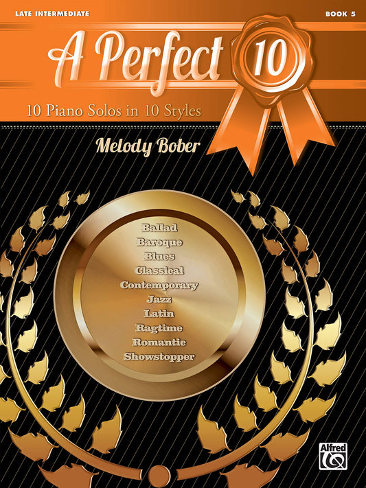 A Perfect 10, Bk 5: 10 Piano Solos in 10 Styles