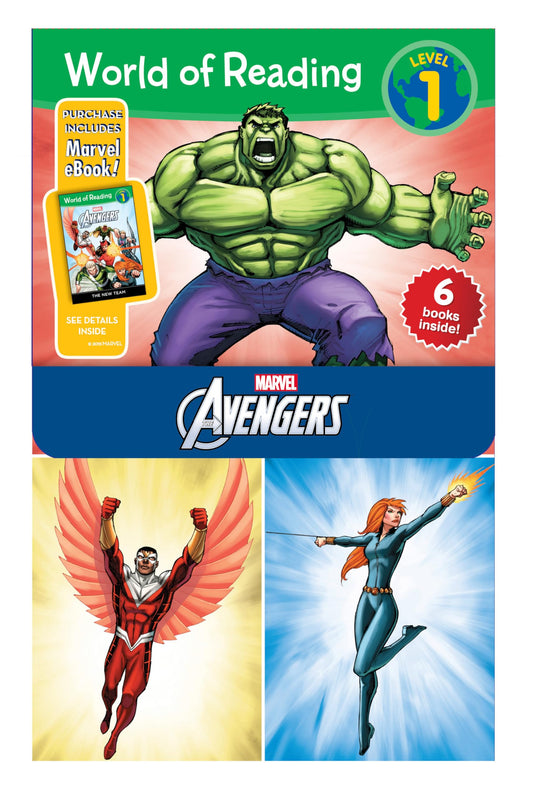 World of Reading Avengers Boxed Set: Level 1 - 3970