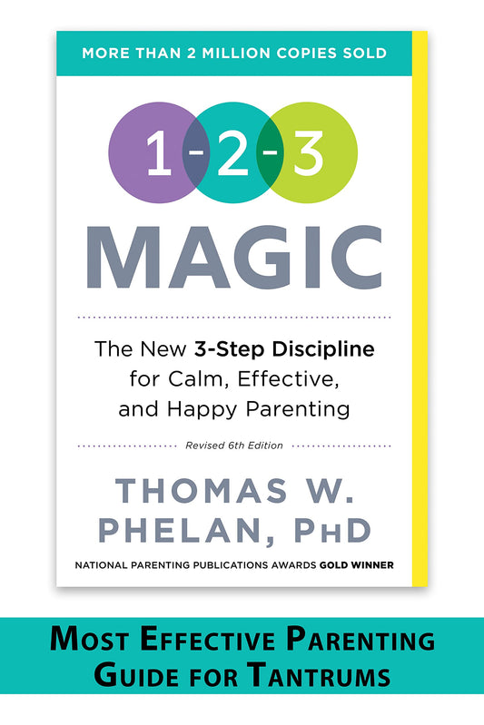 1-2-3 Magic: Gentle 3-Step Child & Toddler Discipline for Calm, Effective, and Happy Parenting (Positive Parenting Guide for Raising Happy Kids) - 966