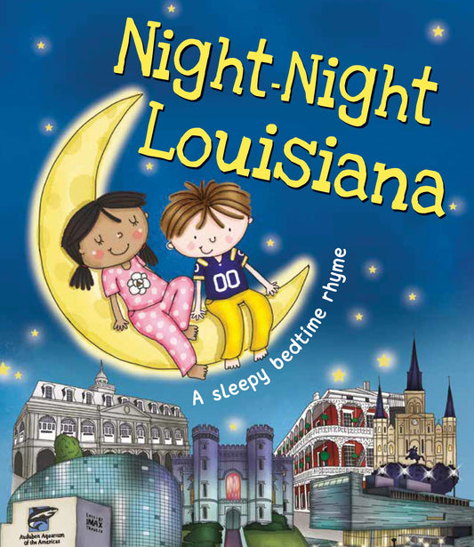 Night-Night Louisiana: A Sweet Goodnight Board Book for Kids and Toddlers - 4606
