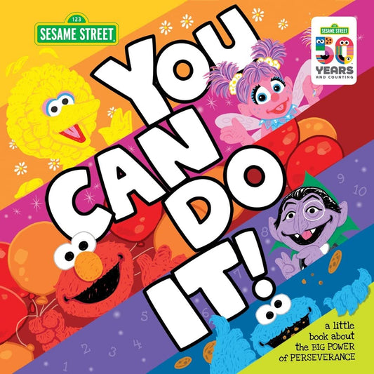 You Can Do It!: Celebrate Graduation with this Little Self-Esteem Book about the Big Power of Perseverance with Elmo (Sesame Street Scribbles)