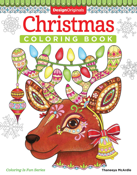 Christmas Coloring Book (Coloring is Fun) (Design Originals) 32 Fun & Playful Holiday Art Activities from Thaneeya McArdle on High-Quality, Extra-Thick Perforated Pages that Resist Bleed-Through - 534