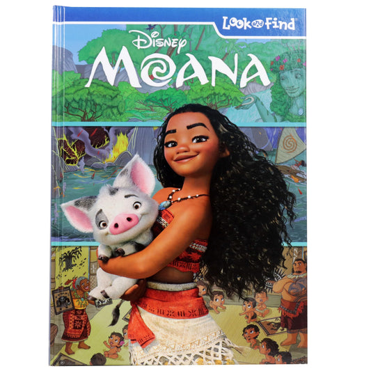 Disney Moana - Look and Find Activity Book - PI Kids