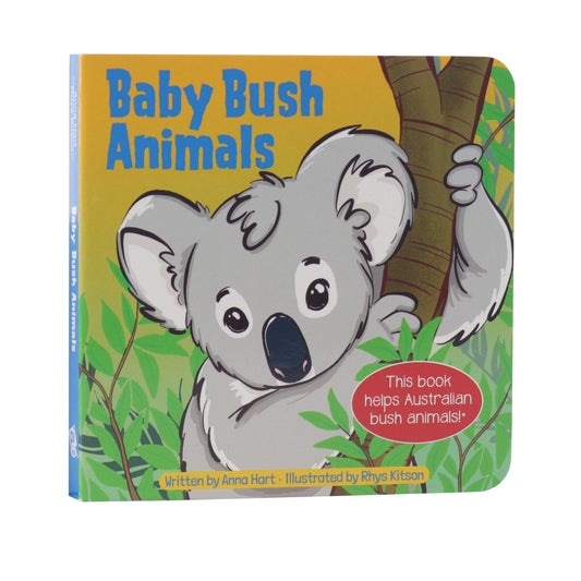 Baby Bush Animals Board Book - This Book Helps Australian Bush Animals! - PI Kids