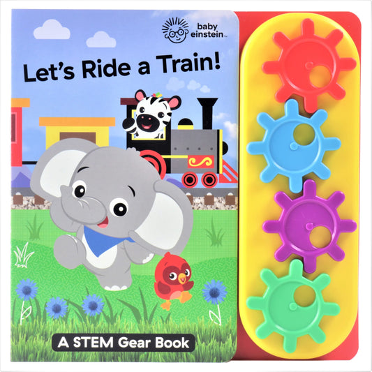 Baby Einstein: Let's Ride a Train! a Stem Gear Sound Book - 9891