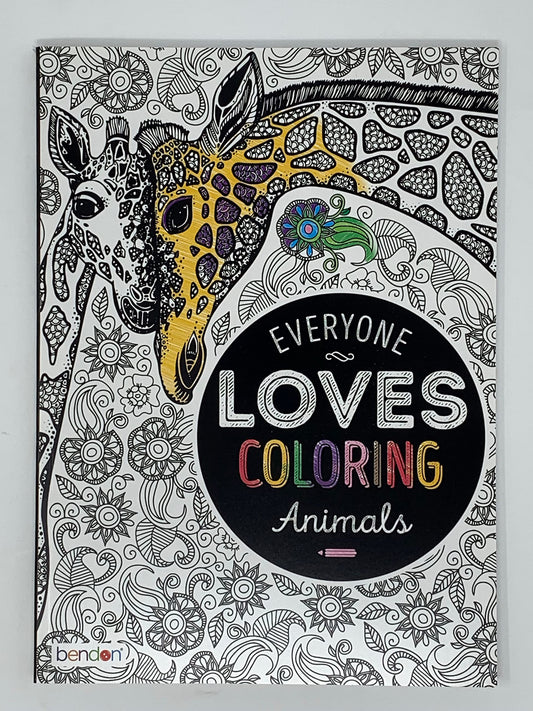 Bendon 26793 Animals Advanced Coloring Book - 9878