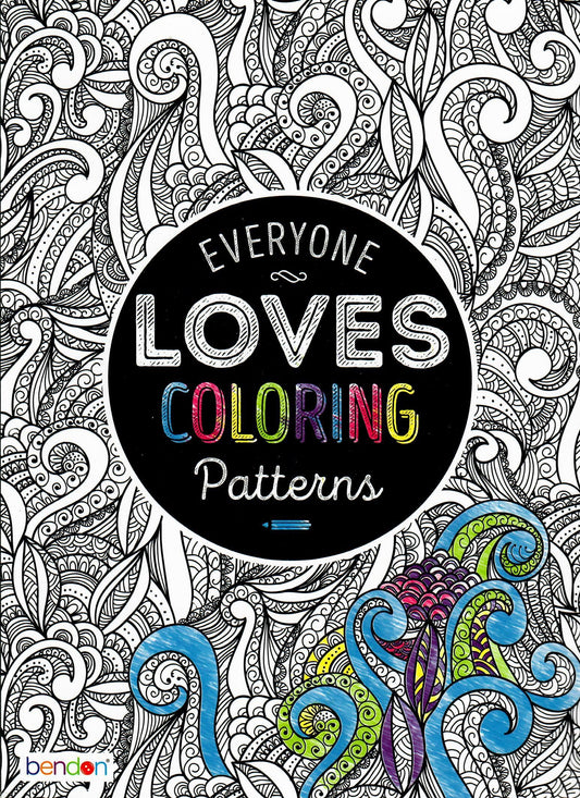 Bendon 90282 Patterns Advanced Coloring Book - 4195
