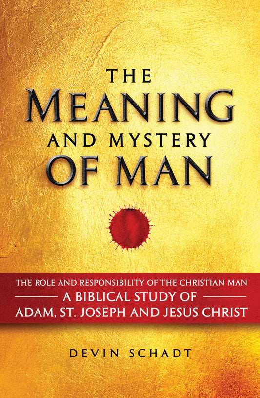 The Meaning and Mystery of Man: The Role and Responsibility of the Christian Man: A Biblical Study of Adam, St. Joseph and Jesus Christ - 6572