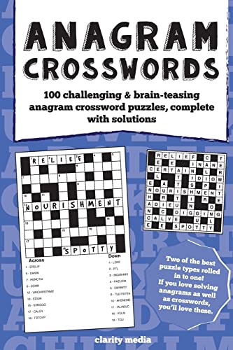 Anagram Crosswords: A unique combination of two challenging puzzle types; Anagram puzzles will provide hours of fun and plenty of brain-teasing activity. - 3269