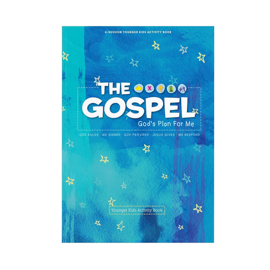 The Gospel: God's Plan for Me - Younger Kids Activity Book - 2109