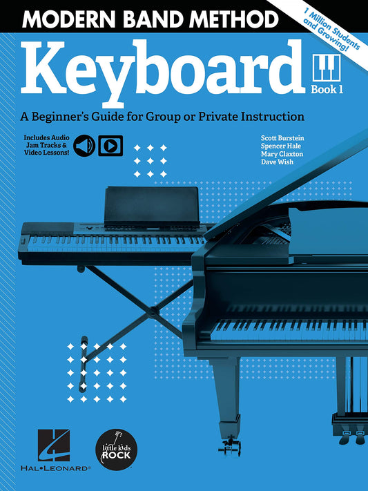 Modern Band Method - Keyboard, Book 1 (Book/Online Media) - 938