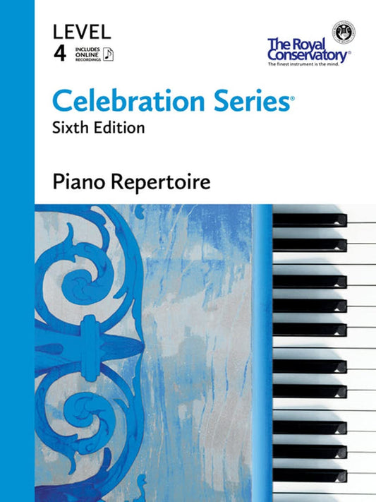 C6R04 - Celebration Series Sixth Edition - Piano Repertoire Level 4 - The Royal Conservatory - 4202