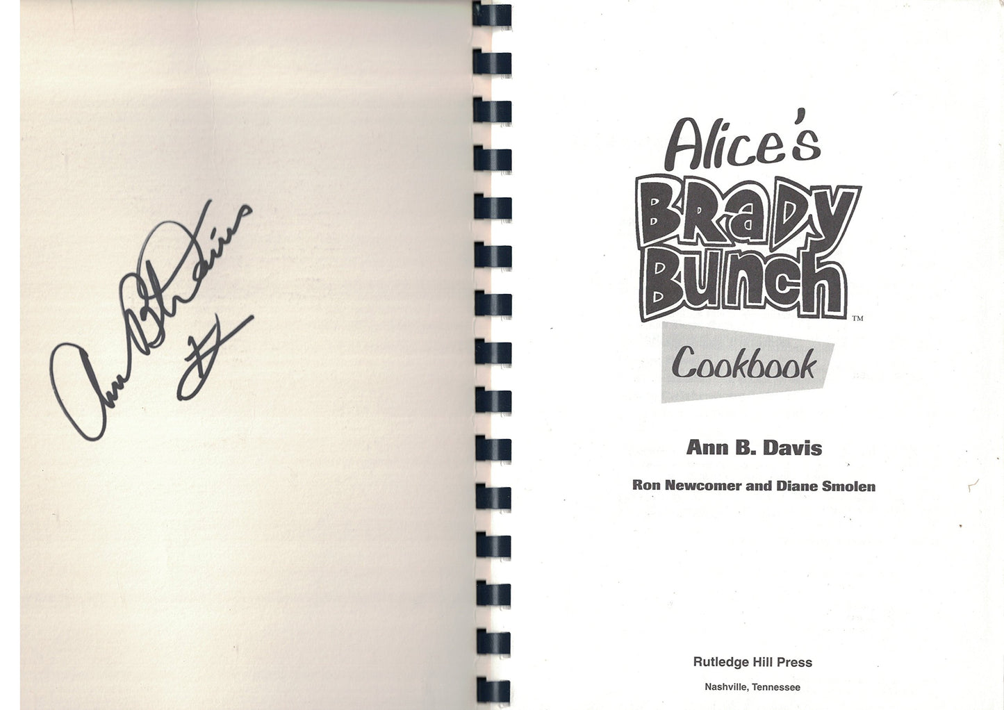 Alice's Brady Bunch CookDavis, Ann B. (1994) Spiral-bound - 93
