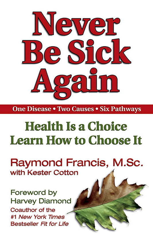 Never Be Sick Again: Health Is a Choice, Learn How to Choose It - 8131