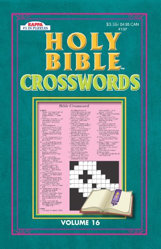 Holy Bible Crossword Puzzle Book-Vol. 16 - 5099