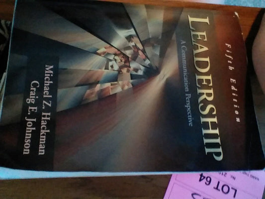 Leadership: A Communication Perspective - 7178