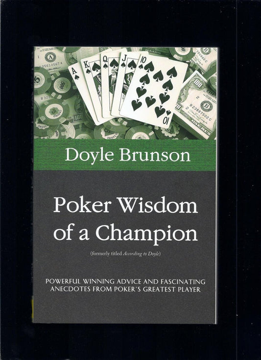 Poker Wisdom of a Champion - 5088