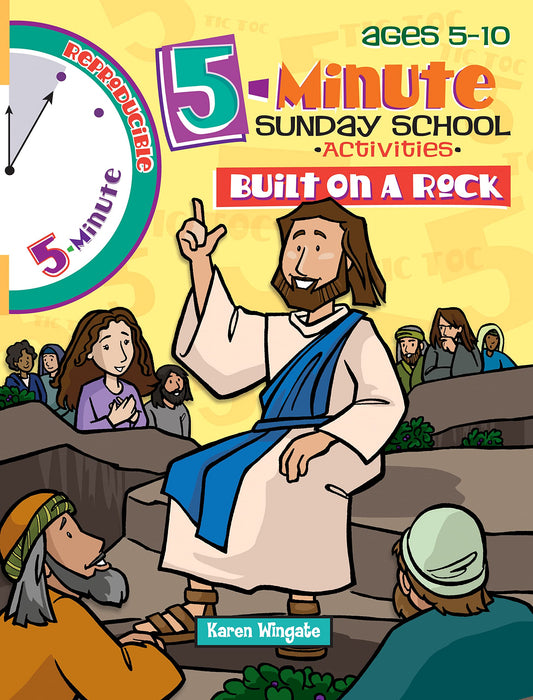 Built on a Rock (5 Minute Sunday School Activities)