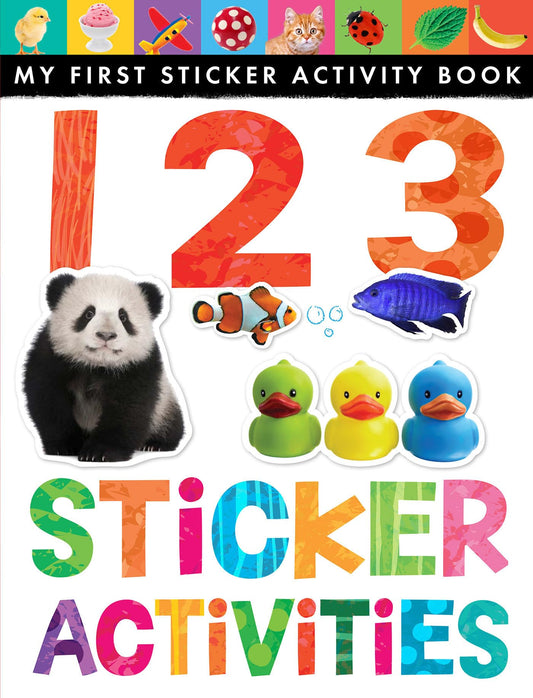 123 Sticker Activities: My First Sticker Activity Book - 2336